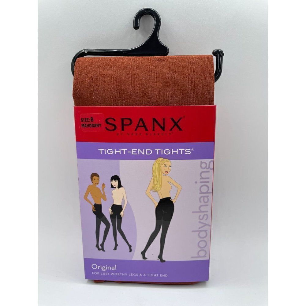 SPANX Tight End Tights Mahogany #128 Original Size B New